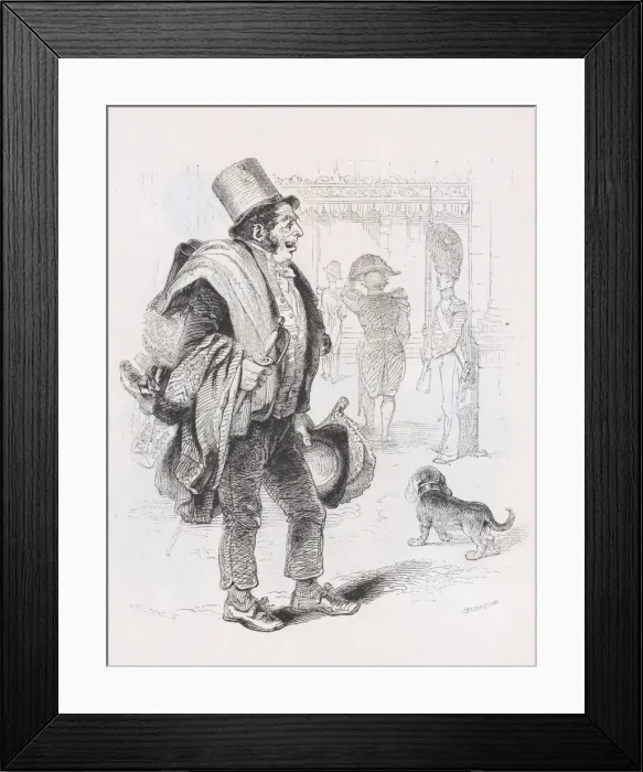 Framed Print : Old clothes, old military stripes from The Complete Works of Beranger, 1836 Framed Print : Old clothes, old military stripes from The Complete Works of Beranger, 1836