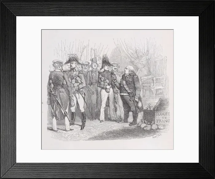 Framed Print : The Barbaric Holy Alliance from The Complete Works of Beranger, 1836 Framed Print : The Barbaric Holy Alliance from The Complete Works of Beranger, 1836