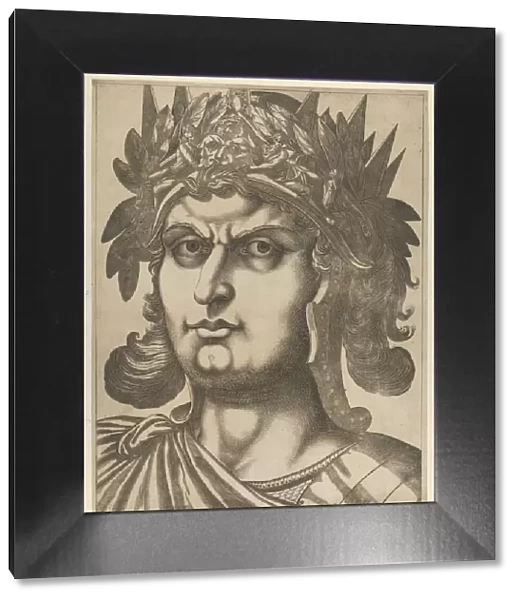 Plate 6: Nero with his head turned slightly to the right, from The Twelve Caesars