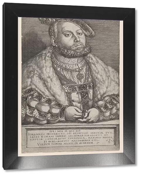 Portrait of Johann Friedrich the Magnanimous, Elector of Saxony, 1543