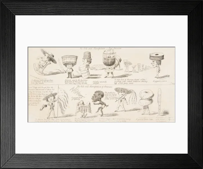 Framed Print : The Great Exhibition Wot is to Be, Probable Results of The Industry of All Framed Print : The Great Exhibition Wot is to Be, Probable Results of The Industry of All