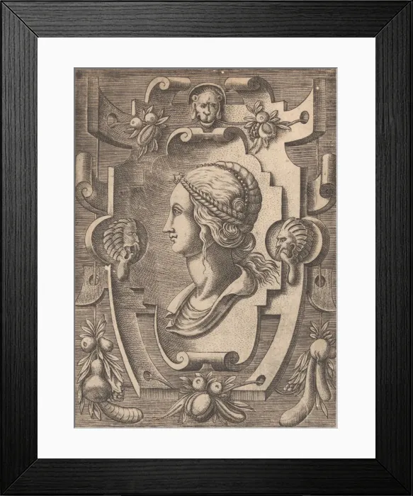 Framed Print : Targhe ed altri ornati di varie e capricciose invenzioni Framed Print : Targhe ed altri ornati di varie e capricciose invenzioni