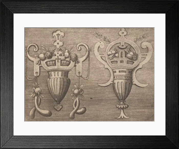 Framed Print : Targhe ed altri ornati di varie e capricciose invenzioni Framed Print : Targhe ed altri ornati di varie e capricciose invenzioni