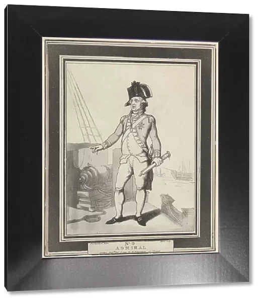 No. 9: Admiral, February 15, 1799. Creator: Henri Merke