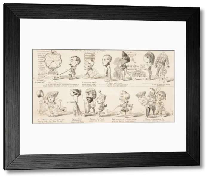 Framed Print : The Great Exhibition Wot is to Be, Probable Results of The Industry of All Framed Print : The Great Exhibition Wot is to Be, Probable Results of The Industry of All