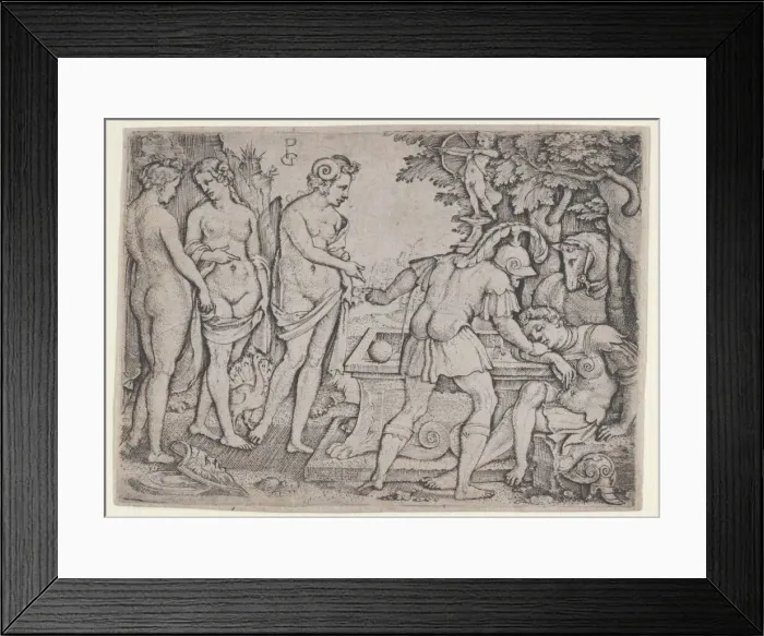 Framed Print : The Dream of Paris. Creator: Georg Pencz Framed Print : The Dream of Paris. Creator: Georg Pencz