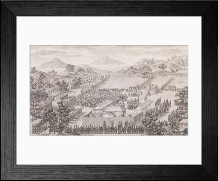 Framed Print : The Emperor Greeting The Triumphant Troops Outside of the Capital, 1772 Framed Print : The Emperor Greeting The Triumphant Troops Outside of the Capital, 1772