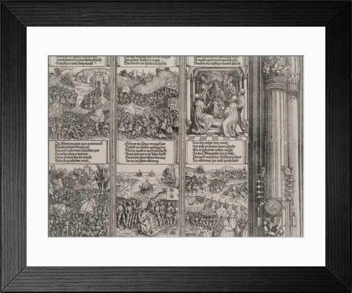 Framed Print : The First Flemish Rebellion;The Campaign Against Liege Framed Print : The First Flemish Rebellion;The Campaign Against Liege