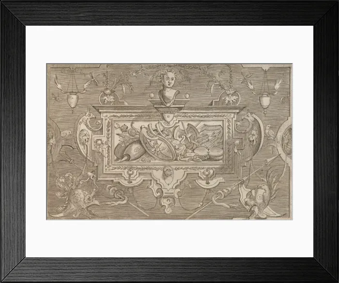 Framed Print : Targhe ed altri ornati di varie e capricciose invenzioni Framed Print : Targhe ed altri ornati di varie e capricciose invenzioni