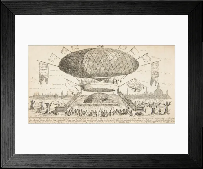 Framed Print : The Great Exhibition Wot is to Be, Probable Results of The Industry of All Framed Print : The Great Exhibition Wot is to Be, Probable Results of The Industry of All