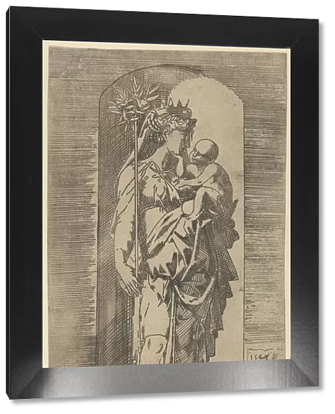 The Virgin and Child in a Niche, 1543. Creator: Geoffroy Dumoutier