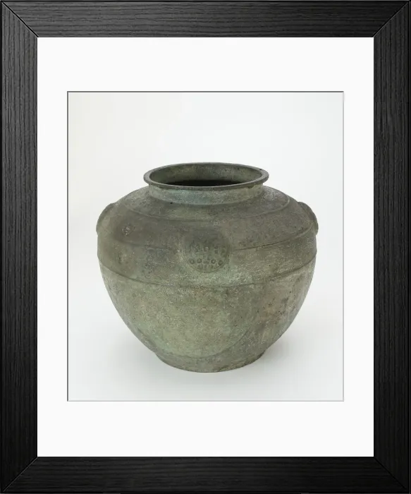 Framed Print : Ritual vessel (pou), Eastern Zhou dynasty, ca. 6th century BCE. Creator: Unknown Framed Print : Ritual vessel (pou), Eastern Zhou dynasty, ca. 6th century BCE. Creator: Unknown