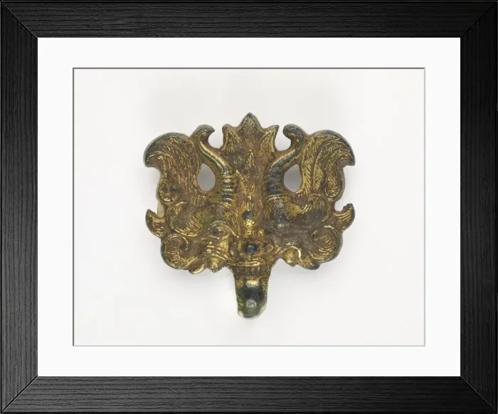 Framed Print : Mask, Han dynasty, 206 BCE-220 CE. Creator: Unknown Framed Print : Mask, Han dynasty, 206 BCE-220 CE. Creator: Unknown