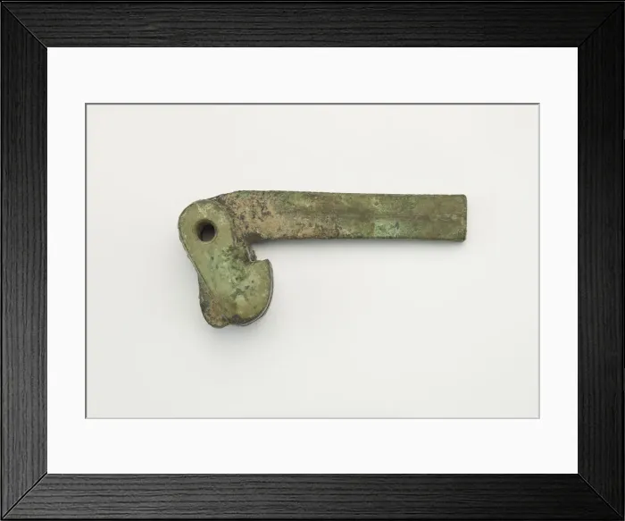 Framed Print : Trigger for a cross-bow lock (nu chi), Han dynasty, 206 BCE-220 CE. Creator: Unknown Framed Print : Trigger for a cross-bow lock (nu chi), Han dynasty, 206 BCE-220 CE. Creator: Unknown