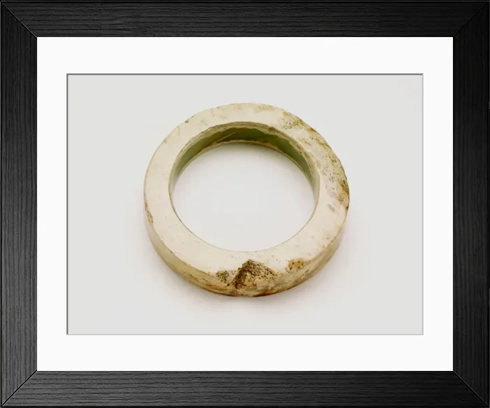 Framed Print : Bracelet, Late Neolithic period, ca. 3000-1700 BCE. Creator: Unknown Framed Print : Bracelet, Late Neolithic period, ca. 3000-1700 BCE. Creator: Unknown