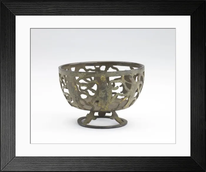 Framed Print : Cup holder, Ming dynasty, 1368-1644. Creator: Unknown Framed Print : Cup holder, Ming dynasty, 1368-1644. Creator: Unknown