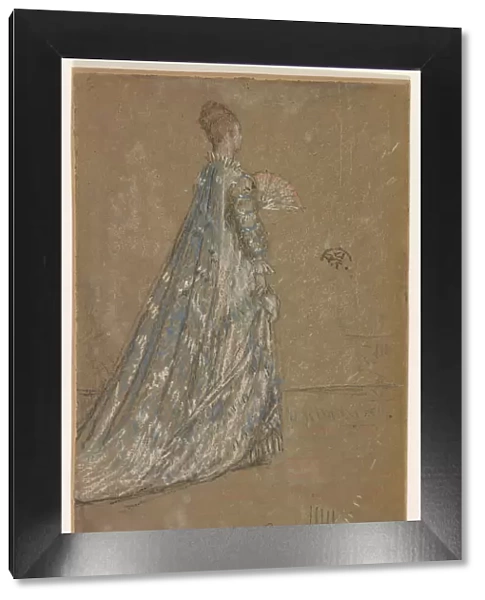 The Blue Dress, 1871. Creator: James Abbott McNeill Whistler