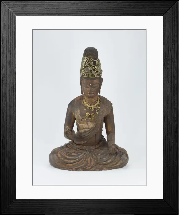 Framed Print : Bodhisattva, Kamakura period, early 13th century. Creator: Kaikei Framed Print : Bodhisattva, Kamakura period, early 13th century. Creator: Kaikei