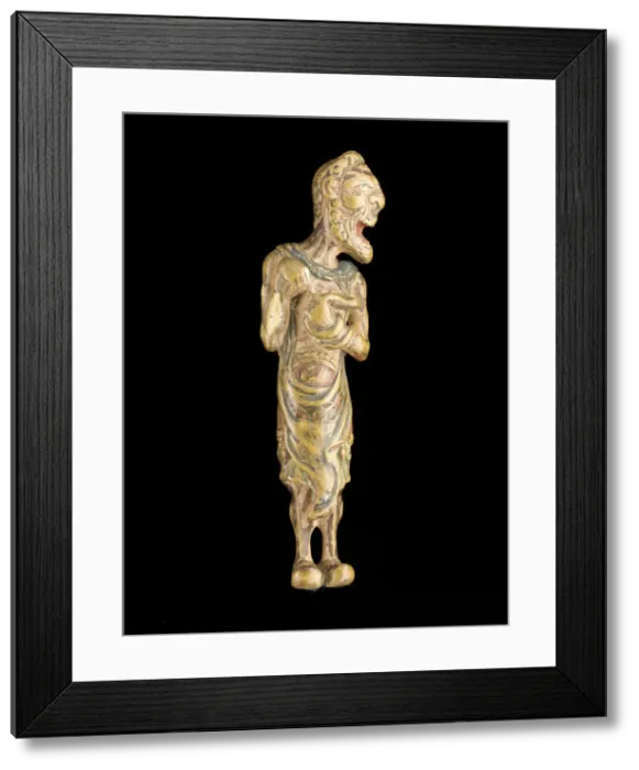Framed Print : Netsuke, Edo period, 18th century. Creator: Shuzan Framed Print : Netsuke, Edo period, 18th century. Creator: Shuzan