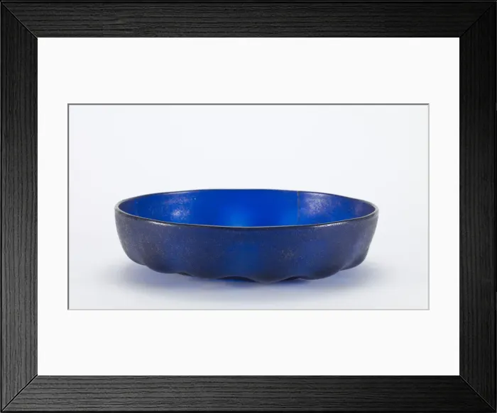 Framed Print : Dish, Early Qing dynasty, 1700-1735. Creator: Unknown Framed Print : Dish, Early Qing dynasty, 1700-1735. Creator: Unknown