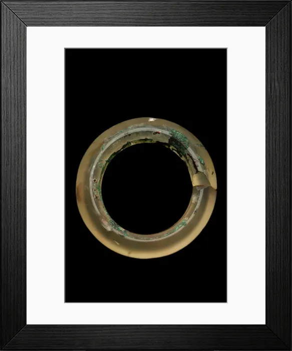 Framed Print : Ring, Eastern Zhou dynasty, 5th-4th century BCE. Creator: Unknown Framed Print : Ring, Eastern Zhou dynasty, 5th-4th century BCE. Creator: Unknown