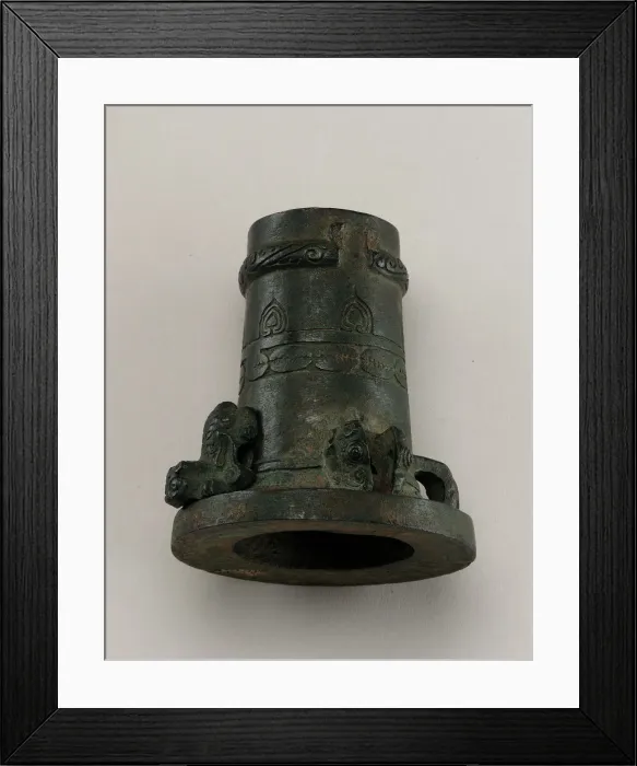 Framed Print : Chariot fitting: axle cap and linchpin, Eastern Zhou dynasty, 770-221 BCE Framed Print : Chariot fitting: axle cap and linchpin, Eastern Zhou dynasty, 770-221 BCE