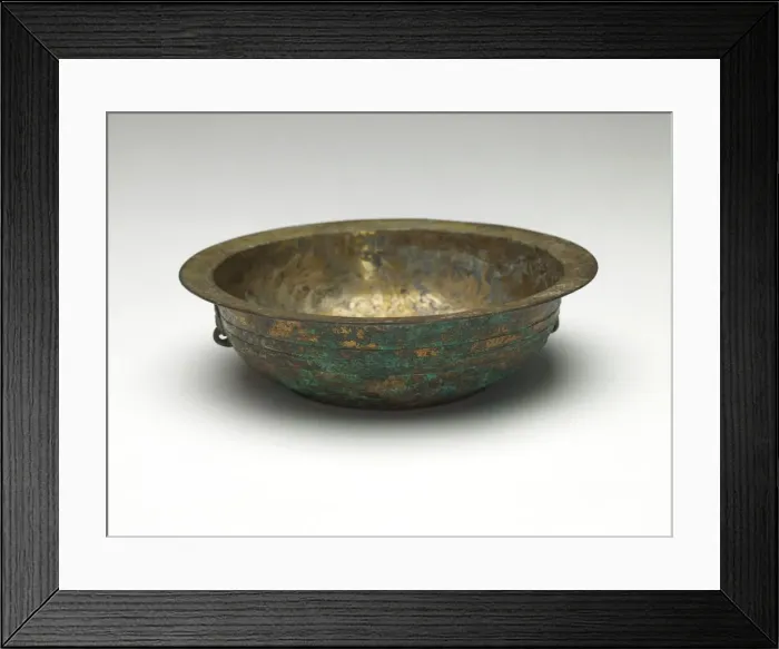 Framed Print : Bowl, Han dynasty, 206 BCE-220 CE. Creator: Unknown Framed Print : Bowl, Han dynasty, 206 BCE-220 CE. Creator: Unknown