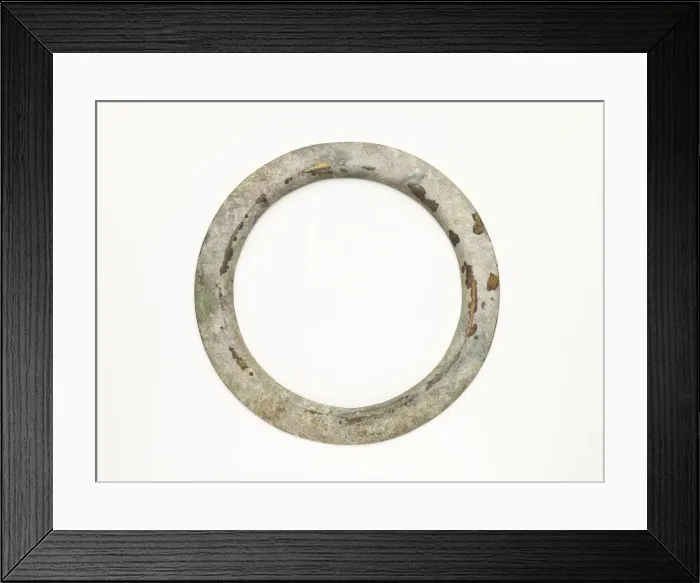 Framed Print : Ring, Han dynasty, 206 BCE-220 CE. Creator: Unknown Framed Print : Ring, Han dynasty, 206 BCE-220 CE. Creator: Unknown