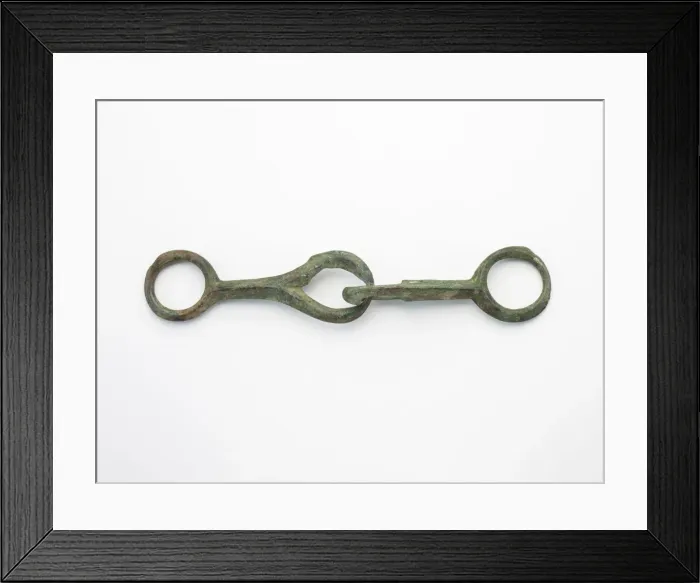 Framed Print : Harness fitting, Eastern Zhou dynasty, 5th-4th century BCE. Creator: Unknown