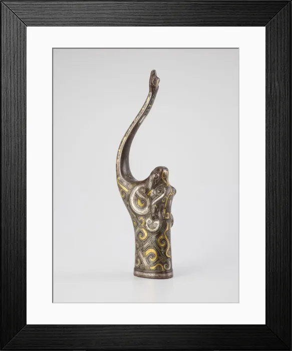 Framed Print : Terminal chock from a chariot, Eastern Zhou dynasty, 5th-4th century BCE Framed Print : Terminal chock from a chariot, Eastern Zhou dynasty, 5th-4th century BCE