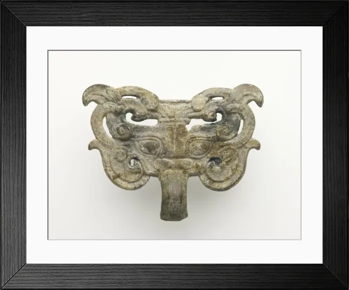 Framed Print : Mask, Han dynasty, 206 BCE-220 CE. Creator: Unknown Framed Print : Mask, Han dynasty, 206 BCE-220 CE. Creator: Unknown