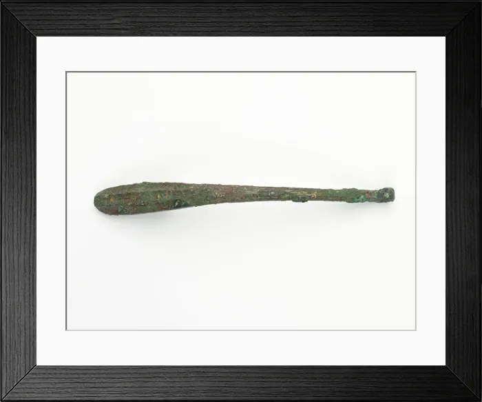 Framed Print : Garment hook (daigou), Eastern Zhou dynasty, 5th-4th century BCE. Creator: Unknown Framed Print : Garment hook (daigou), Eastern Zhou dynasty, 5th-4th century BCE. Creator: Unknown