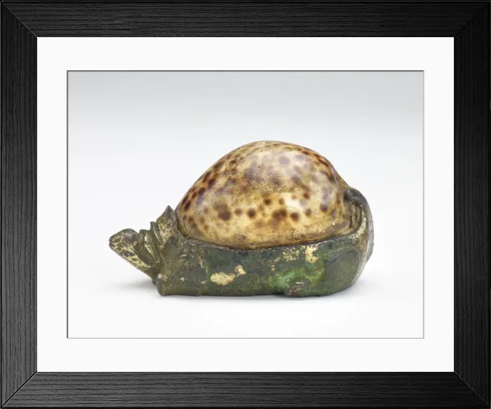 Framed Print : Turtle-shaped ornament, Han dynasty, 206 BCE-220 CE. Creator: Unknown Framed Print : Turtle-shaped ornament, Han dynasty, 206 BCE-220 CE. Creator: Unknown