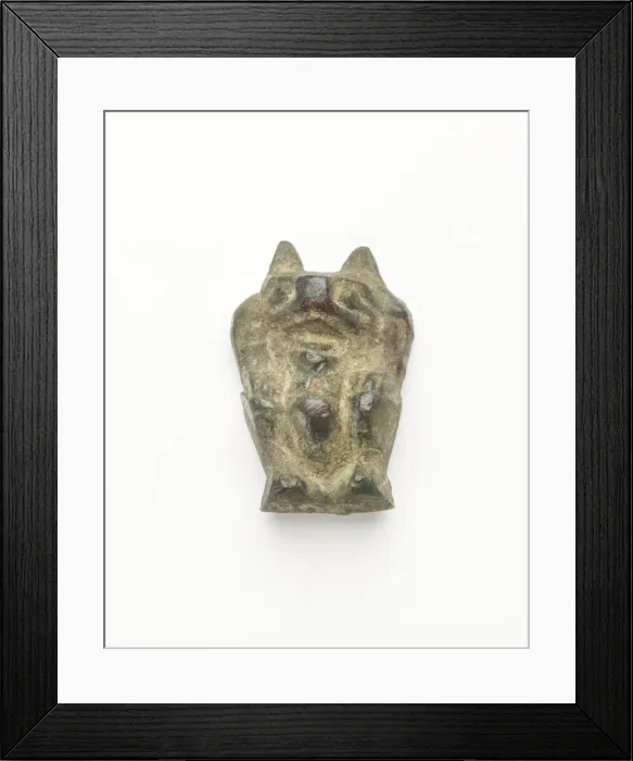 Framed Print : Support in the form of a bear, Han dynasty, 206 BCE-220 CE. Creator: Unknown Framed Print : Support in the form of a bear, Han dynasty, 206 BCE-220 CE. Creator: Unknown