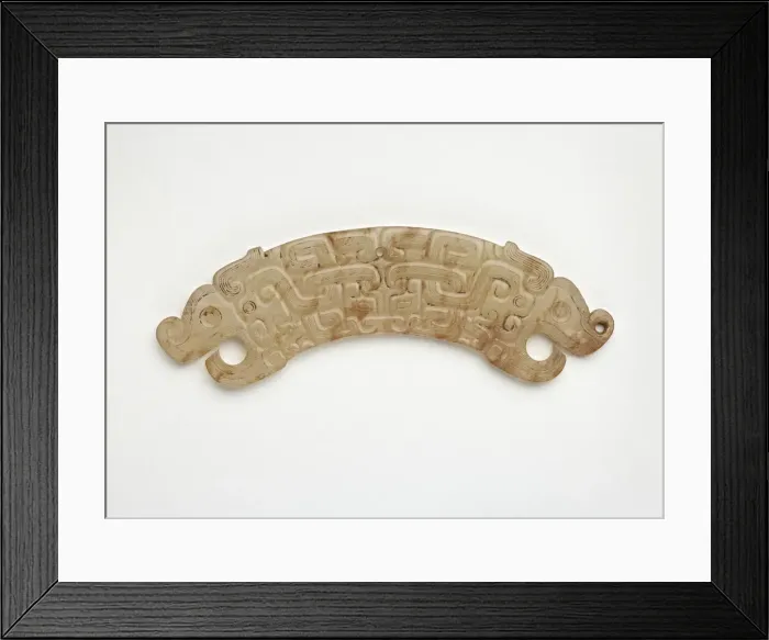 Framed Print : Ornament, Eastern Zhou dynasty, ca. 500 BCE. Creator: Unknown Framed Print : Ornament, Eastern Zhou dynasty, ca. 500 BCE. Creator: Unknown