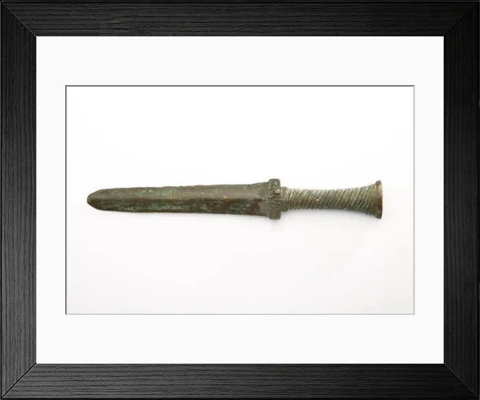 Framed Print : Dagger, Han dynasty, 206 BCE-220 CE. Creator: Unknown Framed Print : Dagger, Han dynasty, 206 BCE-220 CE. Creator: Unknown
