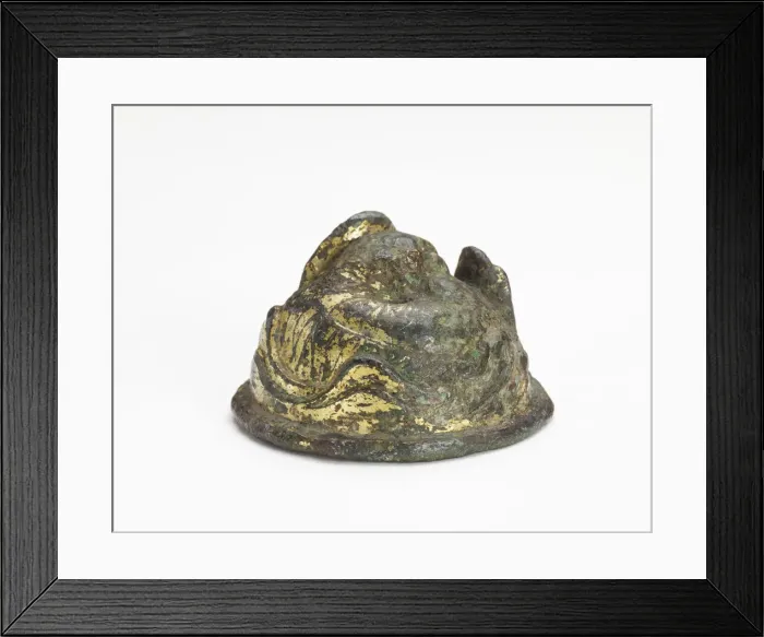 Framed Print : Mat weight in the form of a tiger in mountains, Han dynasty, 206 BCE-220 CE Framed Print : Mat weight in the form of a tiger in mountains, Han dynasty, 206 BCE-220 CE