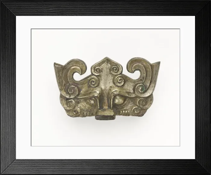Framed Print : Mask, Han dynasty, 206 BCE-220 CE. Creator: Unknown Framed Print : Mask, Han dynasty, 206 BCE-220 CE. Creator: Unknown