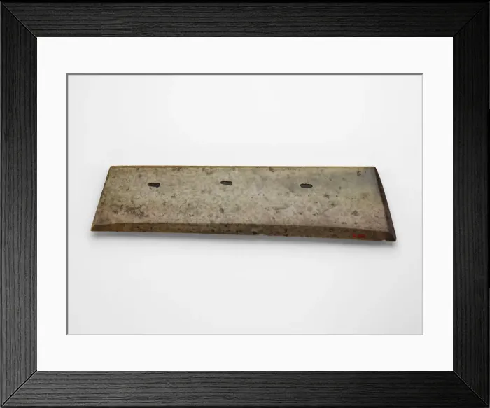 Framed Print : Harvesting knife (hu ?), Late Neolithic period, ca. 2000-1700 BCE. Creator: Unknown Framed Print : Harvesting knife (hu ?), Late Neolithic period, ca. 2000-1700 BCE. Creator: Unknown