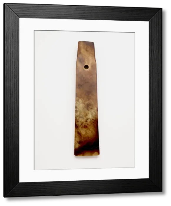 Framed Print : Forked blade (zhang ?), Late Neolithic period or early Shang dynasty, ca. 1600-1400 BCE Framed Print : Forked blade (zhang ?), Late Neolithic period or early Shang dynasty, ca. 1600-1400 BCE