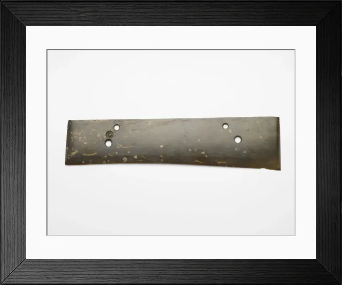 Framed Print : Harvesting knife (hu ?), Late Neolithic period, ca. 2000-1700 BCE. Creator: Unknown Framed Print : Harvesting knife (hu ?), Late Neolithic period, ca. 2000-1700 BCE. Creator: Unknown