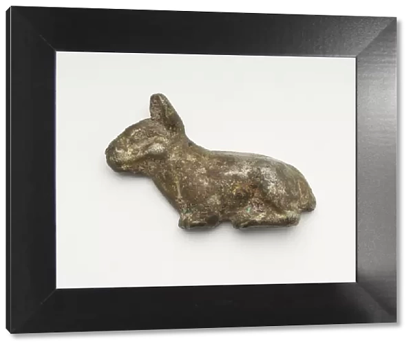 Tally in the form of a rabbit (fragment), Han dynasty, 206 BCE-220 CE. Creator: Unknown