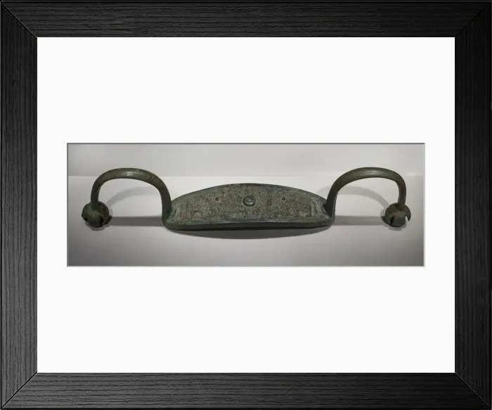 Framed Print : Chariot rein guide with elephants and rattles, Late Shang dynasty, ca. 1300-1050 BCE Framed Print : Chariot rein guide with elephants and rattles, Late Shang dynasty, ca. 1300-1050 BCE