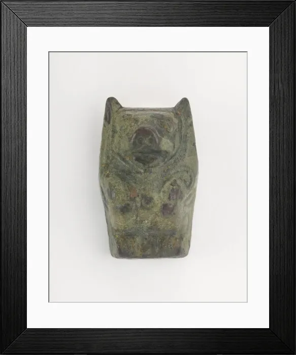 Framed Print : Support in the form of a bear, Han dynasty, 206 BCE-220 CE. Creator: Unknown Framed Print : Support in the form of a bear, Han dynasty, 206 BCE-220 CE. Creator: Unknown