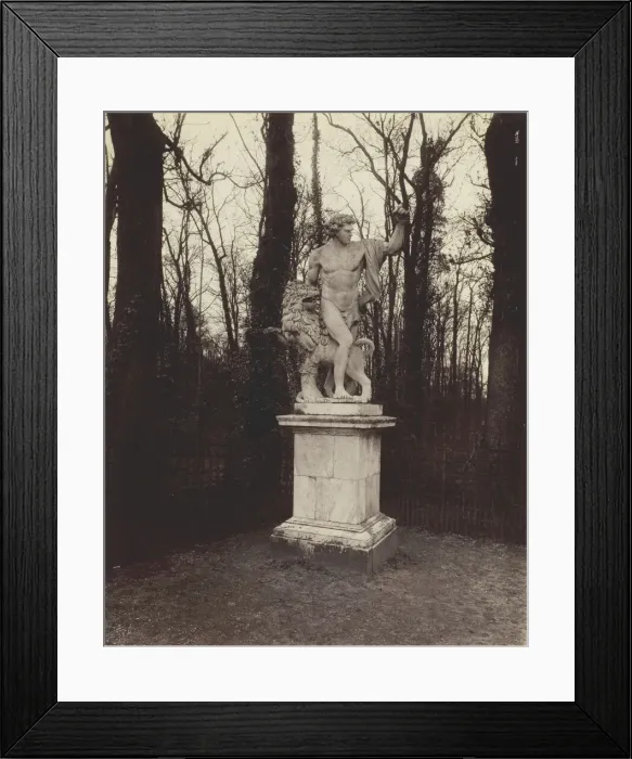 Framed Print : Versailles, Le Parc, 1901 / 02. Creator: Eugene Atget Framed Print : Versailles, Le Parc, 1901 / 02. Creator: Eugene Atget