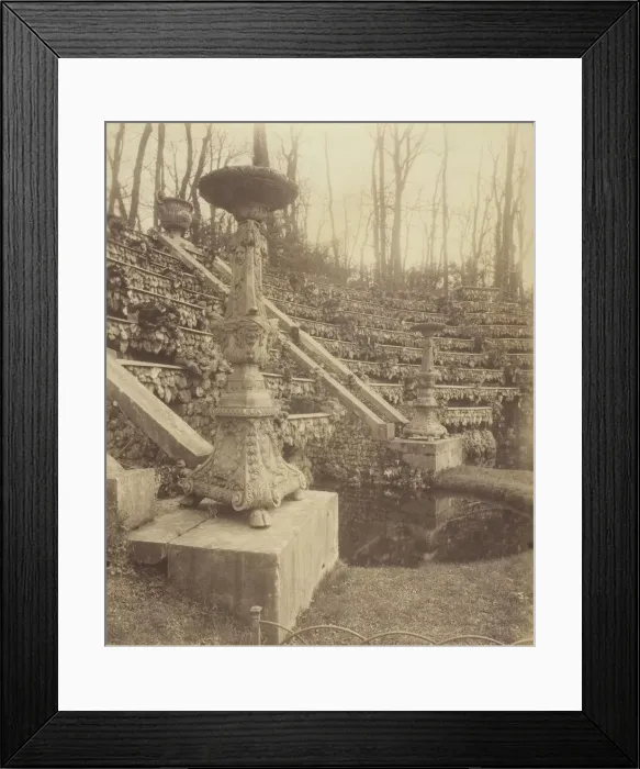 Framed Print : Versailles, Le Parc, 1906 / 07. Creator: Eugene Atget Framed Print : Versailles, Le Parc, 1906 / 07. Creator: Eugene Atget