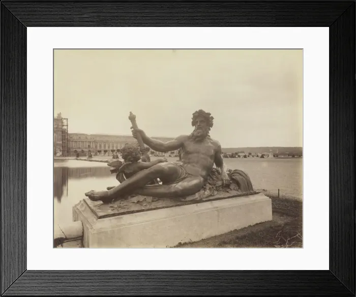 Framed Print : Versailles, Le Rhone par Tuby, 1901. Creator: Eugene Atget Framed Print : Versailles, Le Rhone par Tuby, 1901. Creator: Eugene Atget