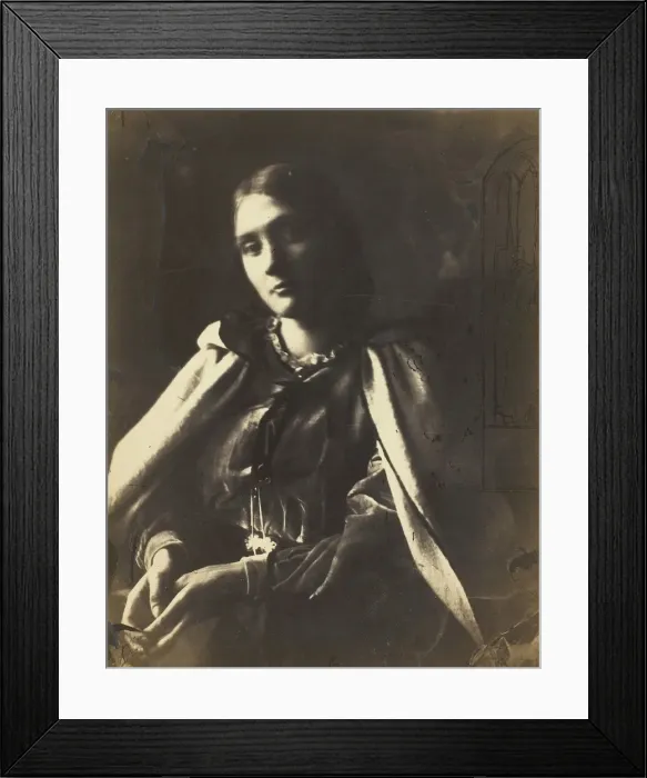 Framed Print : Julia Jackson, 1864 / 65. Creator: Julia Margaret Cameron Framed Print : Julia Jackson, 1864 / 65. Creator: Julia Margaret Cameron