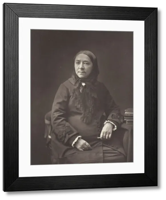 Framed Print : Mme. Pape-Carpantier, 1853 / 78. Creator: Nadar Framed Print : Mme. Pape-Carpantier, 1853 / 78. Creator: Nadar