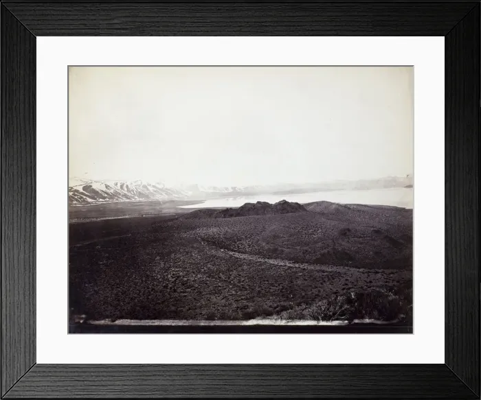 Framed Print : Mono Lake, Volcano, 13, 000 Feet, 1868. Creator: Tim O Sullivan Framed Print : Mono Lake, Volcano, 13, 000 Feet, 1868. Creator: Tim O Sullivan